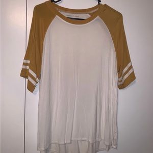 American Eagle Soft and Sexy Baseball Tee for Women Size Large
